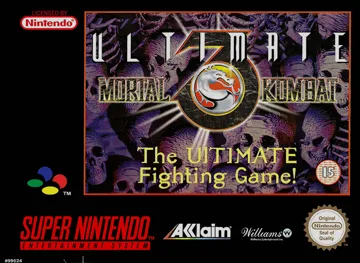 Ultimate Mortal Kombat 3 (Europe) box cover front